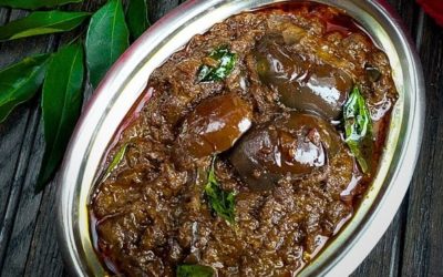 Oil Fried Brinjal Curry | Ennai Kathrikai Kuzhambu